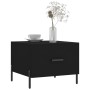 Mesas de centro 2 uds madera de ingeniería negro 50x50x40 cm de vidaXL, Mesas de centro - Ref: Foro24-829415, Precio: 75,73 €...