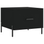 Mesas de centro 2 uds madera de ingeniería negro 50x50x40 cm de vidaXL, Mesas de centro - Ref: Foro24-829415, Precio: 75,73 €...