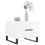 Mesa de centro 2 uds madera ingeniería blanco brillo 50x50x40cm de vidaXL, Mesas de centro - Ref: Foro24-829449, Precio: 81,9...