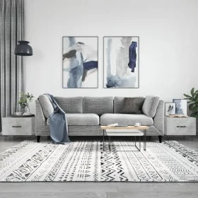 Couchtisch 2 Stück betongraues Holzwerkstoff 50x50x40cm von vidaXL, Couchtisch - Ref: Foro24-829389, Preis: 64,34 €, Rabatt: %