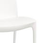 Sillas de jardín 2 uds polipropileno blanco 50x46x80 cm de vidaXL, Sillas de jardín - Ref: Foro24-364734, Precio: 131,71 €, D...