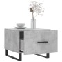 Mesa de centro 2 uds madera ingeniería gris hormigón 50x50x40cm de vidaXL, Mesas de centro - Ref: Foro24-829453, Precio: 74,2...
