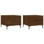 Couchtische, 2 Stück, Eichenbraun, Holzwerkstoff, 50 x 50 x 40 cm von vidaXL, Couchtisch - Ref: Foro24-829411, Preis: 66,50 €...