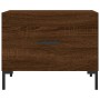 Mesas de centro 2 uds madera ingeniería marrón roble 50x50x40cm de vidaXL, Mesas de centro - Ref: Foro24-829411, Precio: 67,1...
