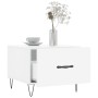 Mesa de centro 2 uds madera ingeniería blanco brillo 50x50x40cm de vidaXL, Mesas de centro - Ref: Foro24-829385, Precio: 70,8...