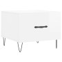 Mesa de centro 2 uds madera ingeniería blanco brillo 50x50x40cm de vidaXL, Mesas de centro - Ref: Foro24-829385, Precio: 70,8...