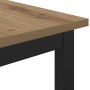 Banco Roble Artesanal 80 x 35 x 45 cm Madera de ingeniería en Bancos | Comprar online en Foru.es