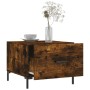 Mesa de centro 2 uds madera ingeniería roble ahumado 50x50x40cm de vidaXL, Mesas de centro - Ref: Foro24-829407, Precio: 64,8...
