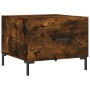 Mesa de centro 2 uds madera ingeniería roble ahumado 50x50x40cm de vidaXL, Mesas de centro - Ref: Foro24-829407, Precio: 64,8...