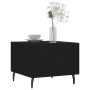 Mesas de centro 2 uds madera de ingeniería negro 50x50x40 cm de vidaXL, Mesas de centro - Ref: Foro24-829431, Precio: 76,45 €...