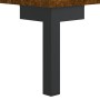 Mesa de centro 2 uds madera ingeniería roble ahumado 50x50x40cm de vidaXL, Mesas de centro - Ref: Foro24-829407, Precio: 64,8...