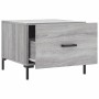 Mesas de centro 2 uds madera ingeniería gris Sonoma 50x50x40 cm de vidaXL, Mesas de centro - Ref: Foro24-829409, Precio: 67,1...