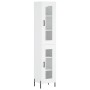 Aparador alto madera contrachapada blanco 34,5x34x180 cm de vidaXL, Aparadores - Ref: Foro24-3199433, Precio: 109,05 €, Descu...