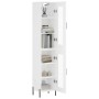 Aparador alto madera contrachapada blanco 34,5x34x180 cm de vidaXL, Aparadores - Ref: Foro24-3199433, Precio: 109,05 €, Descu...