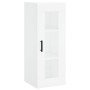 Aparador alto madera contrachapada blanco 34,5x34x180 cm de vidaXL, Aparadores - Ref: Foro24-3199433, Precio: 109,05 €, Descu...