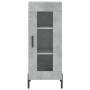 Aparador de madera contrachapada gris hormigón 34,5x34x180 cm de vidaXL, Aparadores - Ref: Foro24-3199437, Precio: 107,69 €, ...
