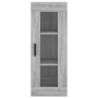 Aparador alto madera contrachapada gris Sonoma 34,5x34x180 cm de vidaXL, Aparadores - Ref: Foro24-3199439, Precio: 111,25 €, ...