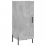 Aparador de madera contrachapada gris hormigón 34,5x34x180 cm de vidaXL, Aparadores - Ref: Foro24-3199501, Precio: 108,50 €, ...
