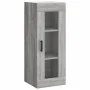 Tall Sonoma gray plywood sideboard 34.5x34x180 cm by vidaXL, Sideboards - Ref: Foro24-3199503, Price: 110,03 €, Discount: %