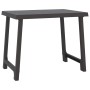 Mesa de camping aspecto de madera PP gris antracita 79x56x64 cm de vidaXL, Mesas de jardín - Ref: Foro24-364735, Precio: 57,5...