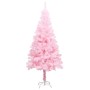 Árbol de Navidad preiluminado con luces y bolas rosa 150 cm en Decoración Festiva y Estacional | Comprar online en Foru.es