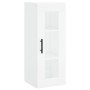 Aparador alto madera contrachapada blanco 34,5x34x180 cm de vidaXL, Aparadores - Ref: Foro24-3199449, Precio: 110,10 €, Descu...