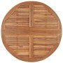 Set de comedor de jardín plegable 5 pzas madera maciza de teca en Conjuntos de jardín | Comprar online en Foru.es