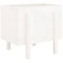 Jardinera de madera maciza de pino blanco 62x50x57 cm de vidaXL, Maceteros y jardineras - Ref: Foro24-825206, Precio: 58,36 €...