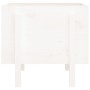 Jardinera de madera maciza de pino blanco 62x50x57 cm de vidaXL, Maceteros y jardineras - Ref: Foro24-825206, Precio: 58,98 €...