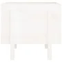 Jardinera de madera maciza de pino blanco 62x50x57 cm de vidaXL, Maceteros y jardineras - Ref: Foro24-825206, Precio: 58,36 €...