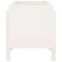 Jardinera de madera maciza de pino blanco 62x50x57 cm de vidaXL, Maceteros y jardineras - Ref: Foro24-825206, Precio: 58,36 €...