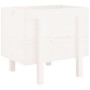 Jardinera de madera maciza de pino blanco 62x50x57 cm de vidaXL, Maceteros y jardineras - Ref: Foro24-825206, Precio: 58,98 €...
