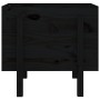 Jardinera de madera maciza de pino negro 62x50x57 cm de vidaXL, Maceteros y jardineras - Ref: Foro24-825209, Precio: 73,01 €,...