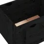 Jardinera de madera maciza de pino negro 62x50x57 cm de vidaXL, Maceteros y jardineras - Ref: Foro24-825209, Precio: 71,98 €,...