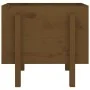 Jardinera de madera maciza de pino marrón miel 62x50x57 cm de vidaXL, Maceteros y jardineras - Ref: Foro24-825208, Precio: 72...