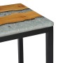 Mesas apilables 3 unidades madera maciza de teca y polirresina de vidaXL, Mesas auxiliares - Ref: Foro24-281648, Precio: 208,...