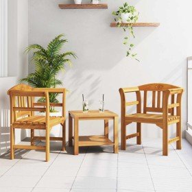 Banco con cojín Acabado de Aceite Natural 68,5 x 46 x 82,5 cm en Bancos de jardín | Comprar online en Foru.es