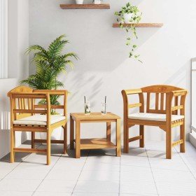 Banco con cojín Acabado de Aceite Natural 68,5 x 46 x 82,5 cm en Bancos de jardín | Comprar online en Foru.es