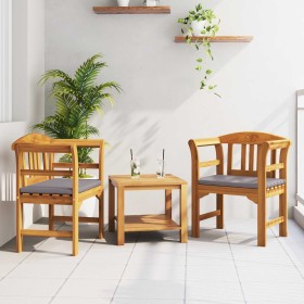 Banco con cojín Acabado de Aceite Natural 68,5 x 46 x 82,5 cm en Bancos de jardín | Comprar online en Foru.es