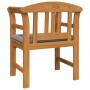 Banco con cojín Acabado de Aceite Natural 68,5 x 46 x 82,5 cm en Bancos de jardín | Comprar online en Foru.es
