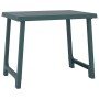 Mesa de camping con aspecto de madera PP verde 79x56x64 cm de vidaXL, Mesas de jardín - Ref: Foro24-364736, Precio: 52,16 €, ...