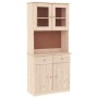 Aparador alto ALTA madera maciza de pino 77x35x165 cm de vidaXL, Aparadores - Ref: Foro24-3187773, Precio: 227,30 €, Descuent...