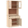 Aparador alto ALTA madera maciza de pino 77x35x165 cm de vidaXL, Aparadores - Ref: Foro24-3187773, Precio: 227,30 €, Descuent...