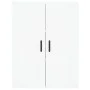 Aparador alto madera contrachapada blanco 69,5x34x180 cm de vidaXL, Aparadores - Ref: Foro24-3200073, Precio: 125,13 €, Descu...