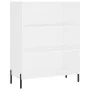 Aparador alto madera contrachapada blanco 69,5x34x180 cm de vidaXL, Aparadores - Ref: Foro24-3200073, Precio: 125,13 €, Descu...