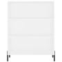 Aparador alto madera contrachapada blanco 69,5x34x180 cm de vidaXL, Aparadores - Ref: Foro24-3200073, Precio: 128,60 €, Descu...