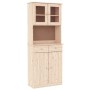 Aparador alto ALTA madera maciza de pino 77x35x188 cm de vidaXL, Aparadores - Ref: Foro24-3187775, Precio: 258,92 €, Descuent...