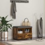 Banco de entrada con cojín Roble ahumado 60 x 38 x 46 cm en Bancos para recibidores y almacenamiento | Comprar online en Foru.es