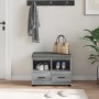 Banco de entrada con cojín Gris Sonoma 60 x 38 x 46 cm en Bancos para recibidores y almacenamiento | Comprar online en Foru.es