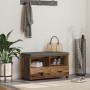 Banco de entrada con cojín Madera vieja 80 x 38 x 46 cm en Bancos para recibidores y almacenamiento | Comprar online en Foru.es